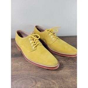 Clarks Oliver Lace Men's Shoes yellow Suede oxford men's size 10